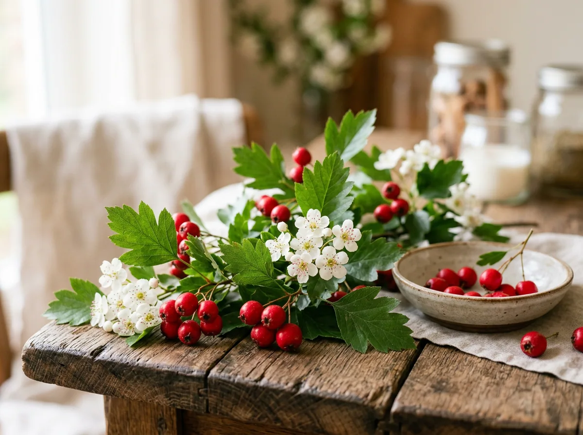 Hawthorn berries - hawthorn supplement for heart wellness and hawthorn extract cardiovascular benefits